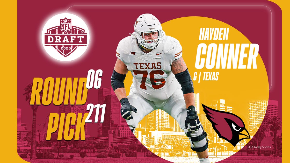 Projecting OL Hayden Conner's role in 2025 for Arizona Cardinals