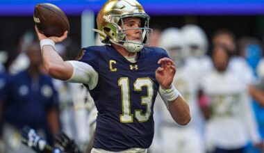 Why Notre Dame QB Riley Leonard was on Colts' radar