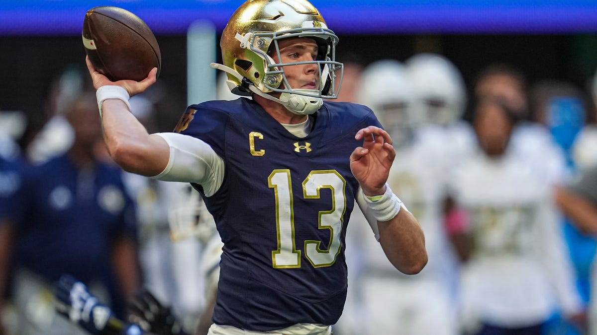 Why Notre Dame QB Riley Leonard was on Colts' radar