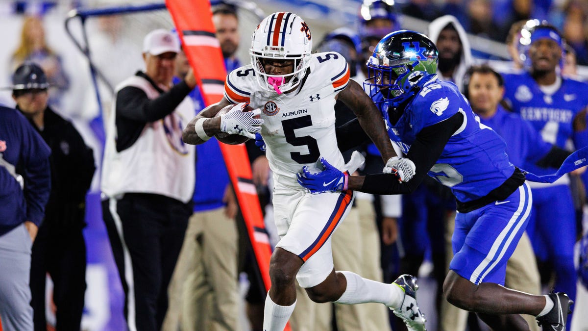 Ex-Auburn WR KeAndre Lambert-Smith gets jersey number from Chargers