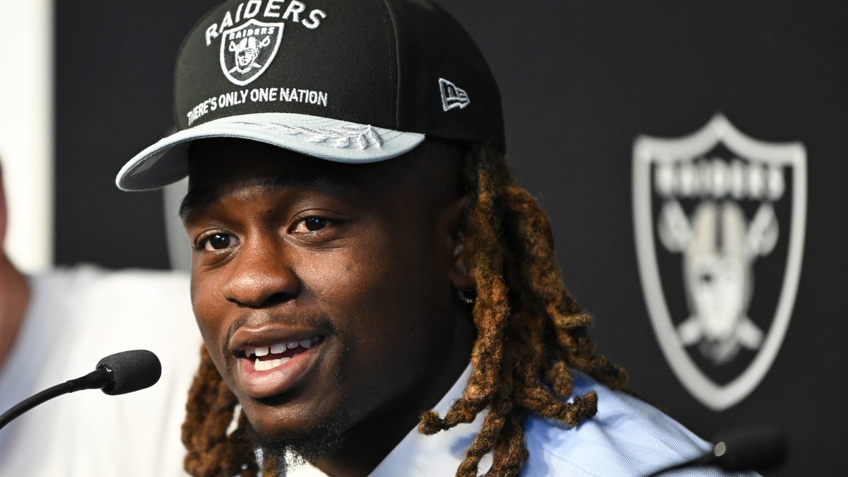 Raiders RB Ashton Jeanty received prank phone call during NFL Draft