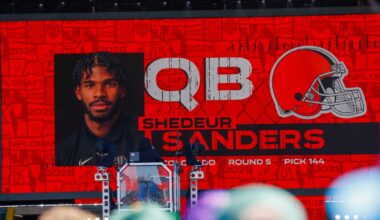 Browns post video of 2025 draft moment