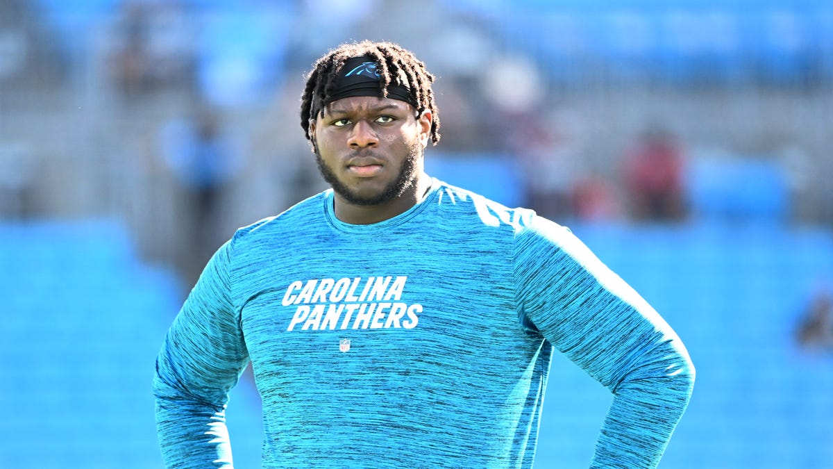 Panthers LT Ikem Ekwonu comments on his future in Carolina