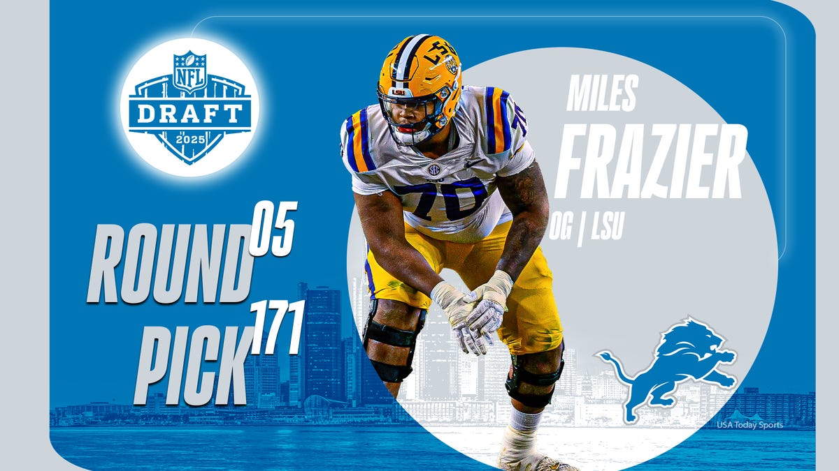 Miles Frazier gives Detroit Lions a long term plan at guard or center