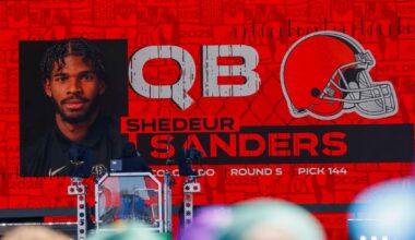 Shedeur Sanders receives text from Tom Brady about draft day slide