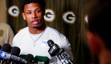 Packers veteran WRs embracing opportunities to teach rookies Matthew Golden, Savion Williams