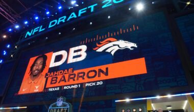 New Bronco Jahdae Barron plans to give 'the world back' to his mom