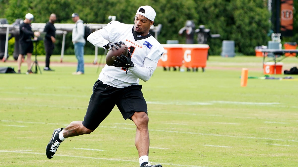 Cincinnati Bengals practice outside. See photos - Cincinnati Enquirer