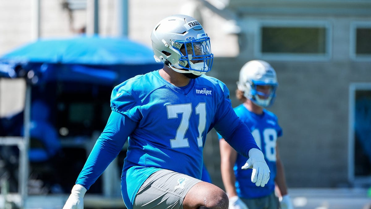 What pre-draft scouting reports said of Lions rookie OL