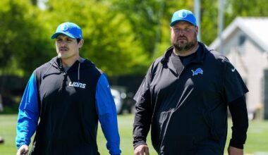 Penei Sewell shows how important Lions OL Hank Fraley is for Detroit