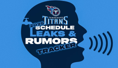 Titans 2025 NFL schedule release live updates: Leaks, time, opponents