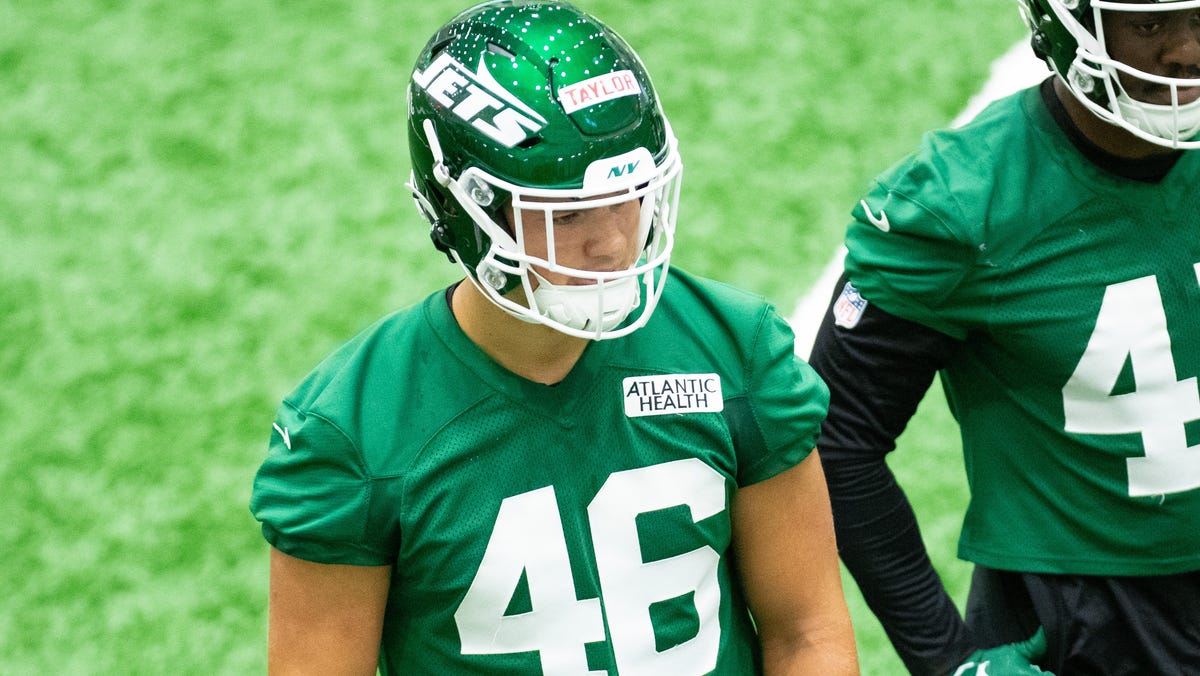 Rookie TE Mason Taylor is perfect for Jets' Justin Fields
