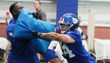 Cam Skattebo NFL rookie of year contender? Odds for New York Giants RB