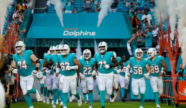 Dolphins 53-man roster projection heading into OTAs