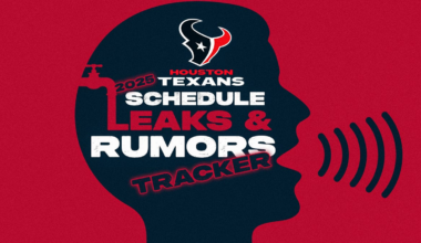 Texans 2025 NFL schedule release live updates: Leaks, time, opponents