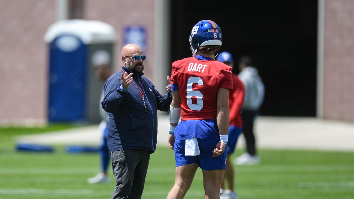 Giants selecting Jaxson Dart was an 'organizational decision'