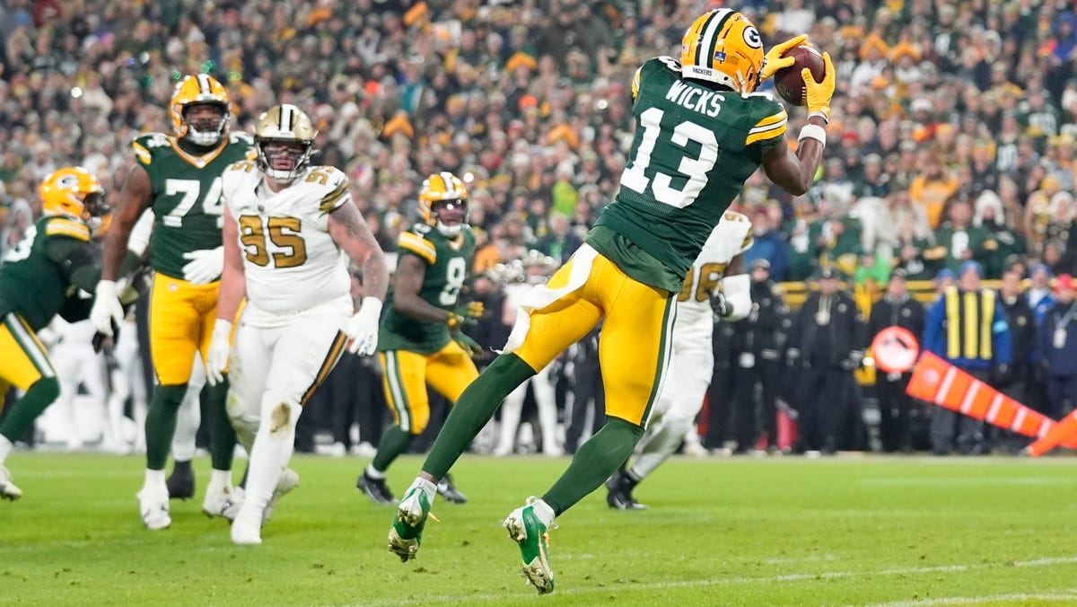 Packers seeing growth out of WR Dontayvion Wicks to start Year 3