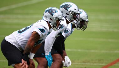 Carolina Panthers announce new uniform numbers for 9 players