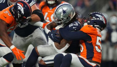 Denver Broncos betting favorites in all but 5 games in 2025