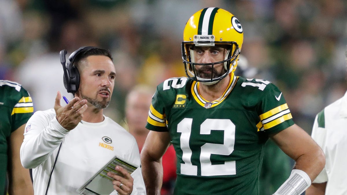 Packers HC Matt LaFleur explains why Rodgers will sign with Steelers