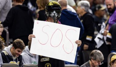 New Orleans Saints open as underdogs in 16 of 17 regular season games