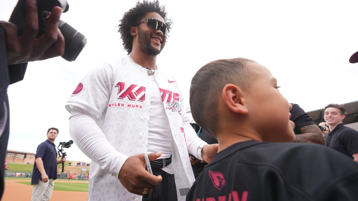 Larry Fitzgerald praises Marvin Harrison Jr. at Kyler Murray event