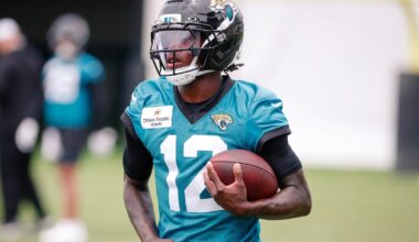 Travis Hunter in Jaguars' uniform