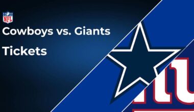 Cowboys vs. Giants Tickets: Week 2, Sept. 14