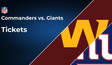Commanders vs. Giants Tickets: Week 1, Sept. 7