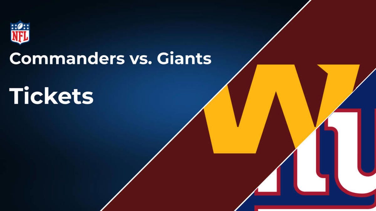Commanders vs. Giants Tickets: Week 1, Sept. 7