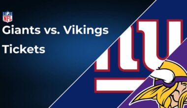 Giants vs. Vikings Tickets: Week 16, Dec. 21