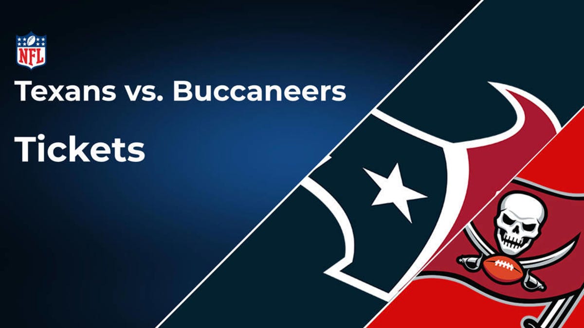 Texans vs. Buccaneers Tickets: Week 2, Sept. 15