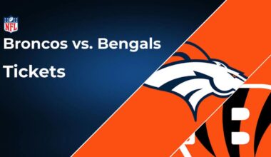 Broncos vs. Bengals Tickets: Week 4, Sept. 29