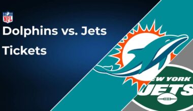 Dolphins vs. Jets Tickets: Week 4, Sept. 29