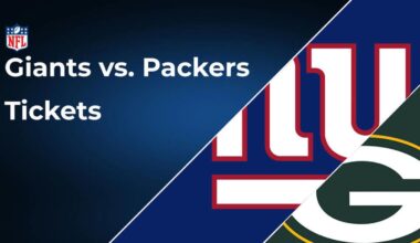Giants vs. Packers Tickets: Week 11, Nov. 16