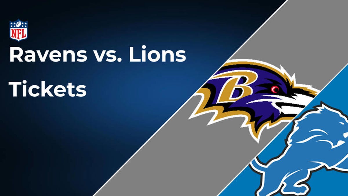 Ravens vs. Lions Tickets: Week 3, Sept. 22