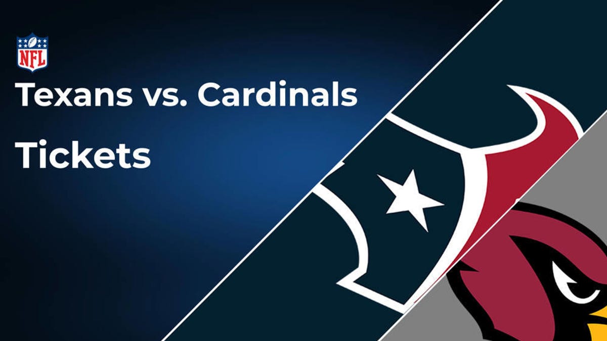 Texans vs. Cardinals Tickets: Week 15, Dec. 14