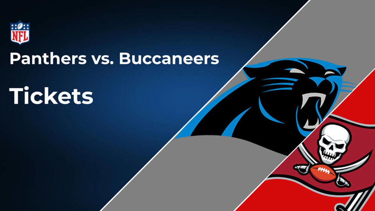 Panthers vs. Buccaneers Tickets: Week 16, Dec. 21