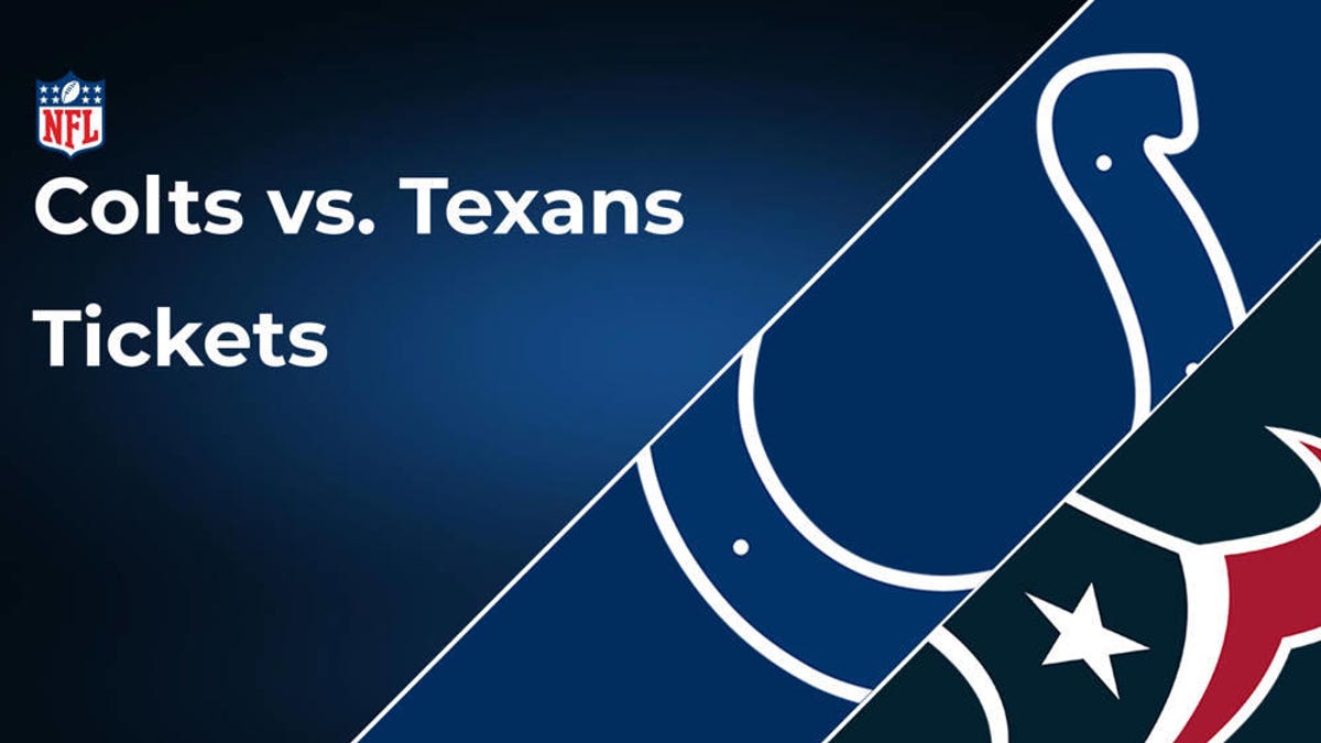 Colts vs. Texans Tickets: Week 13, Nov. 30