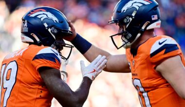 Bo Nix, Marvin Mims rank mascots as NFL players