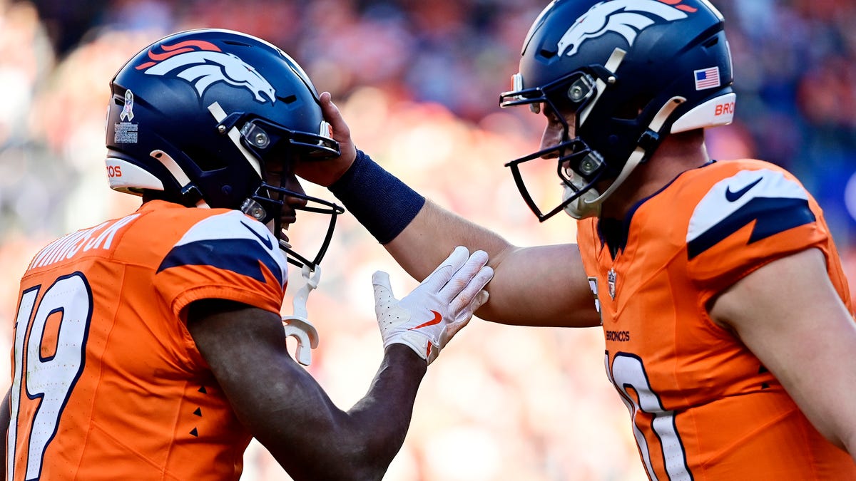 Bo Nix, Marvin Mims rank mascots as NFL players