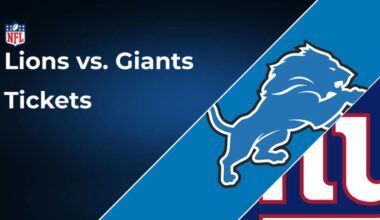 Lions vs. Giants Tickets: Week 12, Nov. 23