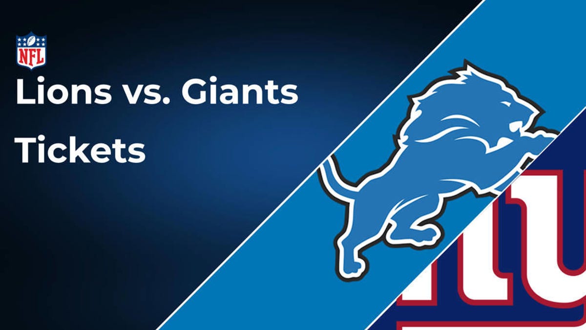 Lions vs. Giants Tickets: Week 12, Nov. 23