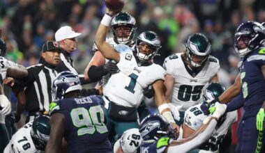 Seattle Seahawks side with Packers to ban Eagles tush push play