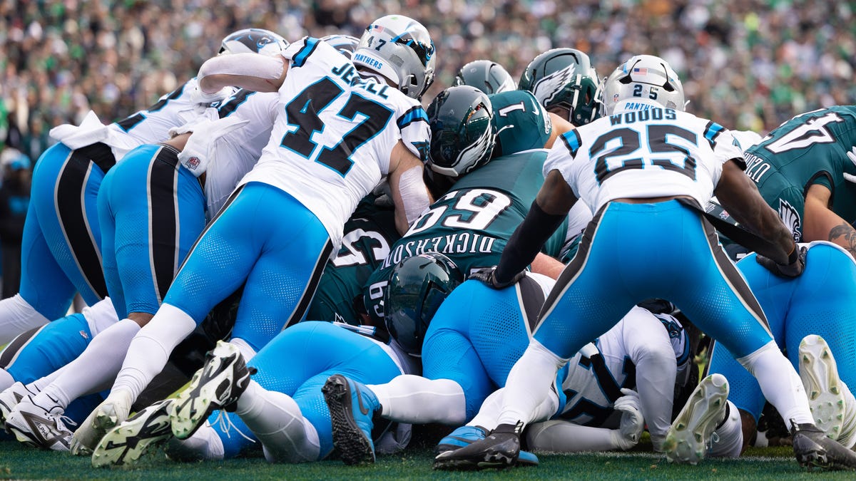 Did the Panthers vote for or against the proposed 'tush push' ban?