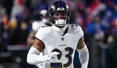 Trenton Simpson among players competing for a starting job during OTAs