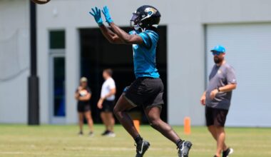 Brian Thomas Jr.'s projected 2025 stat line for Jacksonville Jaguars