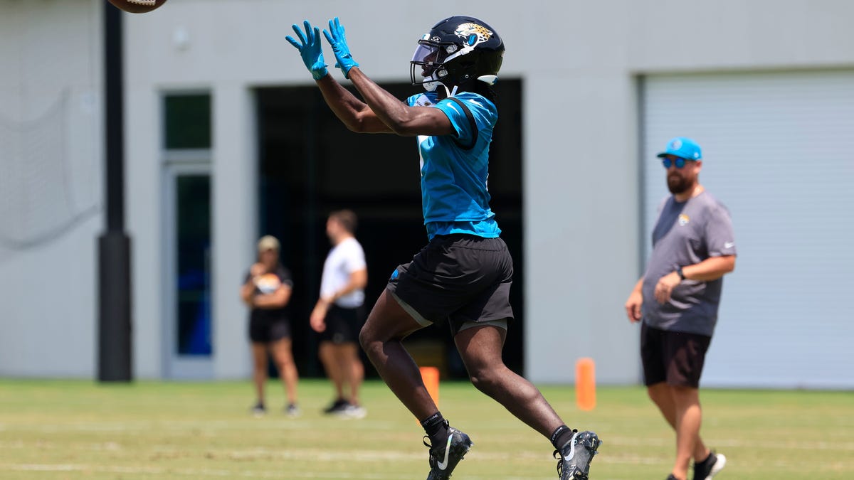 Brian Thomas Jr.'s projected 2025 stat line for Jacksonville Jaguars