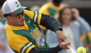 The Green Bay Charity Softball Game hosted by Jordan Love - The Post-Crescent