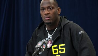 Why haven't the Panthers signed OLB Nic Scourton yet?